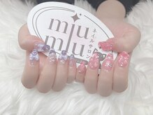 ミュウミュウ(miumiu)/春ネイル