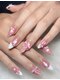 アミネイル ソウカ(Amynails-Soka)の写真/当日予約大歓迎★形に自信が無い方やチビ爪でお悩みの方にもお勧め♪【チップ長さだしワンカラー￥8000】
