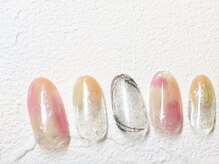 ミンクスタイル 浜松町店/マーブルニュアンスネイル