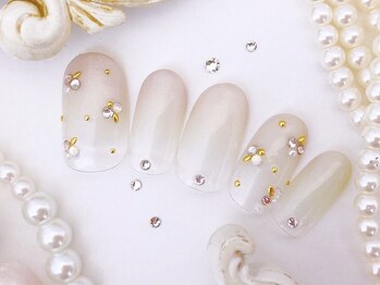 ティアラリュクス ネイル 新浦安店/持ち込み・お任せ例　9000円