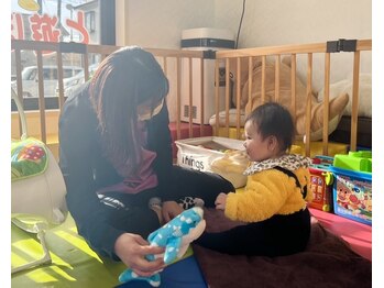 ほねくま接骨院 はりきゅう院 多賀城駅前院/キッズスペース完備