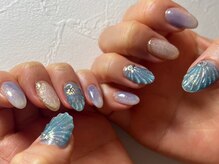 ルアナ(Luana)/ぷっくりマーメイドネイル