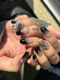 ブラックネイル×アート