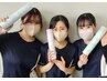 ★施術ベッド★ドライヘッドスパ　　眼精疲労→70分3800円 
