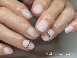 リングネイル/ピンクネイル