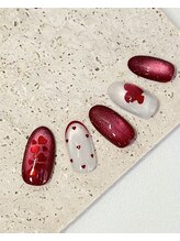 アオヤマ ミュー(AOYAMA μ)/バレンタインネイル