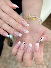 ELLE NAIL SALON【エルネイルサロン】西川口　【NEW OPEN】/アニマルフレンチELLE NAIL