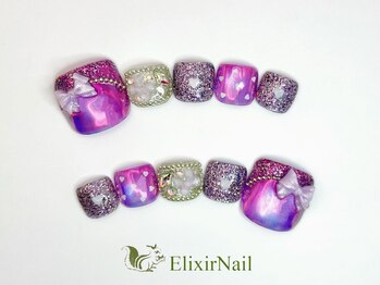 エリクサーネイル 神田(Elixir Nail)/フットやり放題 / クーポン使用