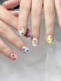 イリゼフルール 代官山店(irisee fleur) ライブ用にメンバーカラーでカラフルに!