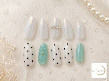 ネイルサロンセレーネ(Selene)の写真/定額コースもつけ放題も持ち込みも◆こだわりのあるおしゃれ女子必見！お得に理想のお手元を実現します♪