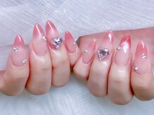 ルビーネイル 名古屋栄店(RUBY NAIL)/スカルプ　長さだし　アート