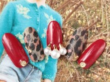 ネイルサロンラグジュアリー 梅田店(LUXURY)/ヒョウ柄ネイル