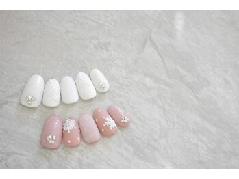 ネイルサロン ブリオン(Nail Salon Bullion)/パウダースノーネイル