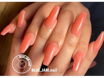 ブルージャムネイル(BLUE.JAM.nail)/SIMPLY10本長さだし★