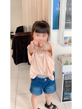 アムール(AMOUR)/小さなお客様のご来店です♪