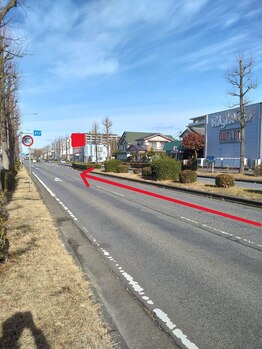 エヌスタジオ(N-studio)/西大通・牛久阿見方面からの道順