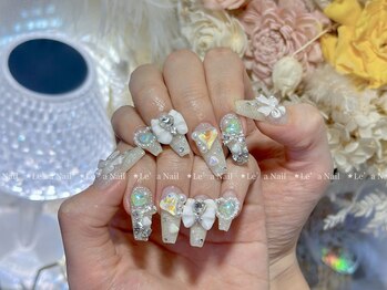 レアネイル 渋谷店(Le’a nail)/パーツ付け放題☆