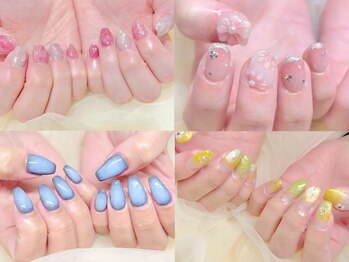 ナイスネイル アクアウォーク大垣店/持ち込みデザインコース