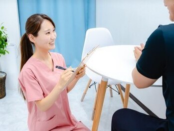 アイケアラボ 大阪堀江店(アイケアLaBo)/丁寧なカウンセリングを行います
