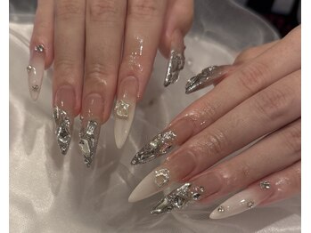 サロン ミミ(SALON MIMI)/ぎらっぎらロングネイル