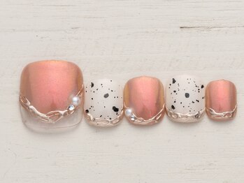 ネイルミックス 銀座店(Nail Mix)/塗りかけ×ミラー 5990円