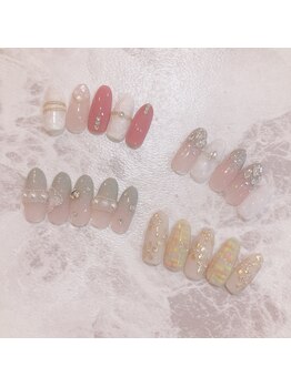 ベルメール(belle mer)の写真/特別な日を彩る極上デザイン。繊細なアートとトレンドを融合させた、貴方だけの華やかな指先を叶えます♪