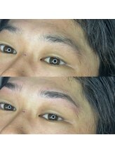 ボスブロウ 藤が丘駅前店(BOSS BROW)/ 【メンズ眉毛】　before　after