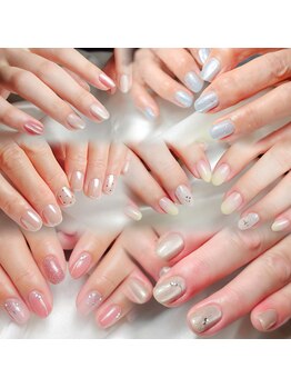 ホワイトクィーン(WhiteQueen)の写真/肌なじみカラーで初めての方にも◎【うる艶ワンカラー¥5,500/ちゅるんマグネットorシンプル定額¥6,500】