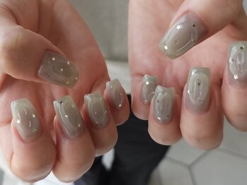 ロミー(Rommy)/kaho指名ぷっくりネイル8250円