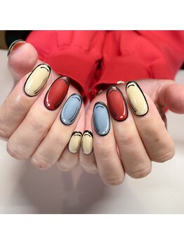 ネイルズニコ(Nails nico)/コミックネイル