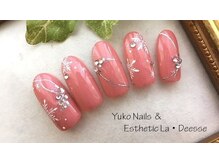 ユウコネイルズアンドエステティック ラ デェス(Yuko Nails & Esthetic La Deesse)/ゴールドコース （定額制）¥8000
