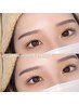 【6w以内】《眉まつ毛》眉毛ワックス+高持続まつ毛パーマ2tr(パリジェンヌ)