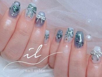 イル 神戸店/リボン×マグネット×ミラー