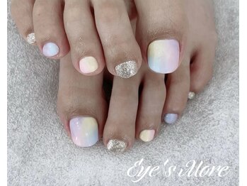 アイズモア 京王八王子店(Eye's More～eyelash＆nail～)/フットニュアンス定額デザイン