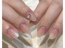 ララアンジュ(LaLa-Ange)/白ラメグラデーション