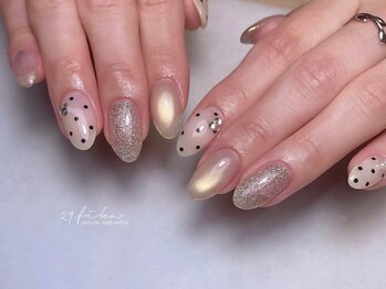 ドットネイル（持ち込みアート）