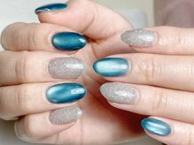 マハロ ネイル 南千住店(Mahalo Nail)/大人輝くマグネット¥8980→¥8580