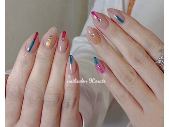 ナインカラット 神田店(9 Carats)/10本ニュアンスデザインネイル