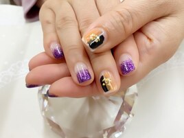 ハロウィンネイル