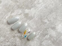 スリー(THREE)/July,2021/nail design