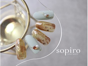 ネイルトータルビューティー ソピーロ(sopiro)/9monthly Design