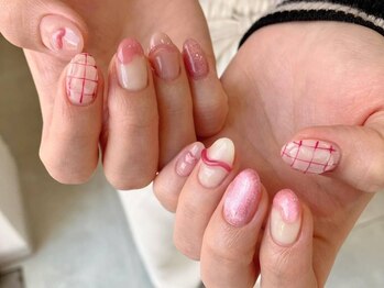 ビューティービースト フォー ネイルアンドアイラッシュ 並木店(beauty:beast)/ガーリーニュアンス