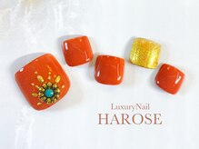 ラグジュアリーネイル ハローズ(HAROSE)/フットマンスリージェルコース