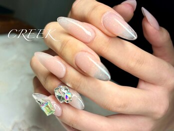 クリーク(CREEK)/ビジューネイルワンホンスカルプ