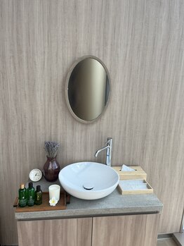 サナティオスパ サッポロ(SANATIO SPA SAPPORO)/ドレッサー付の個室でゆったり♪