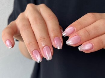 ブレスネイル(brace Nail)の写真/【オフィスネイルデザイン¥11,500～】指先を美しく魅せるための繊細でシンプルなデザイン。[表参道]