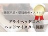 数量限定★【自律神経回復】ドライヘッドスパ 60分 ¥6600→￥4,950