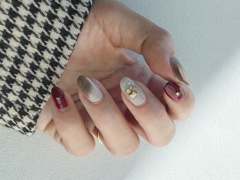 期間限定・3種季節の大人ネイル