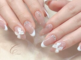 フレンチリボンネイル