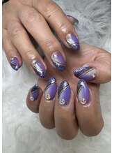 フラワーズネイル(flowers nail)/海外ガールネイル